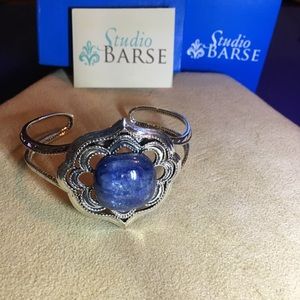 Studio Barse Sterling Silver Kyanite Cuff Bracelet